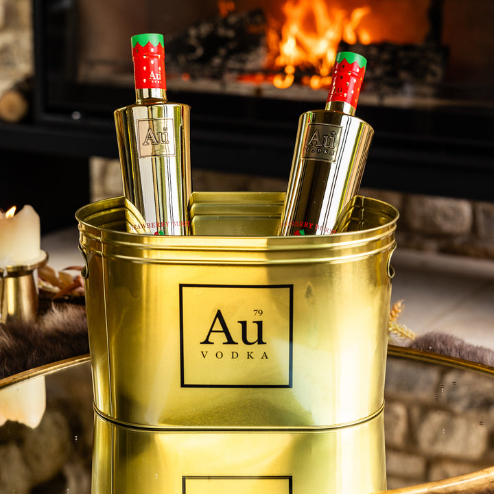 Au Gold Ice Bucket