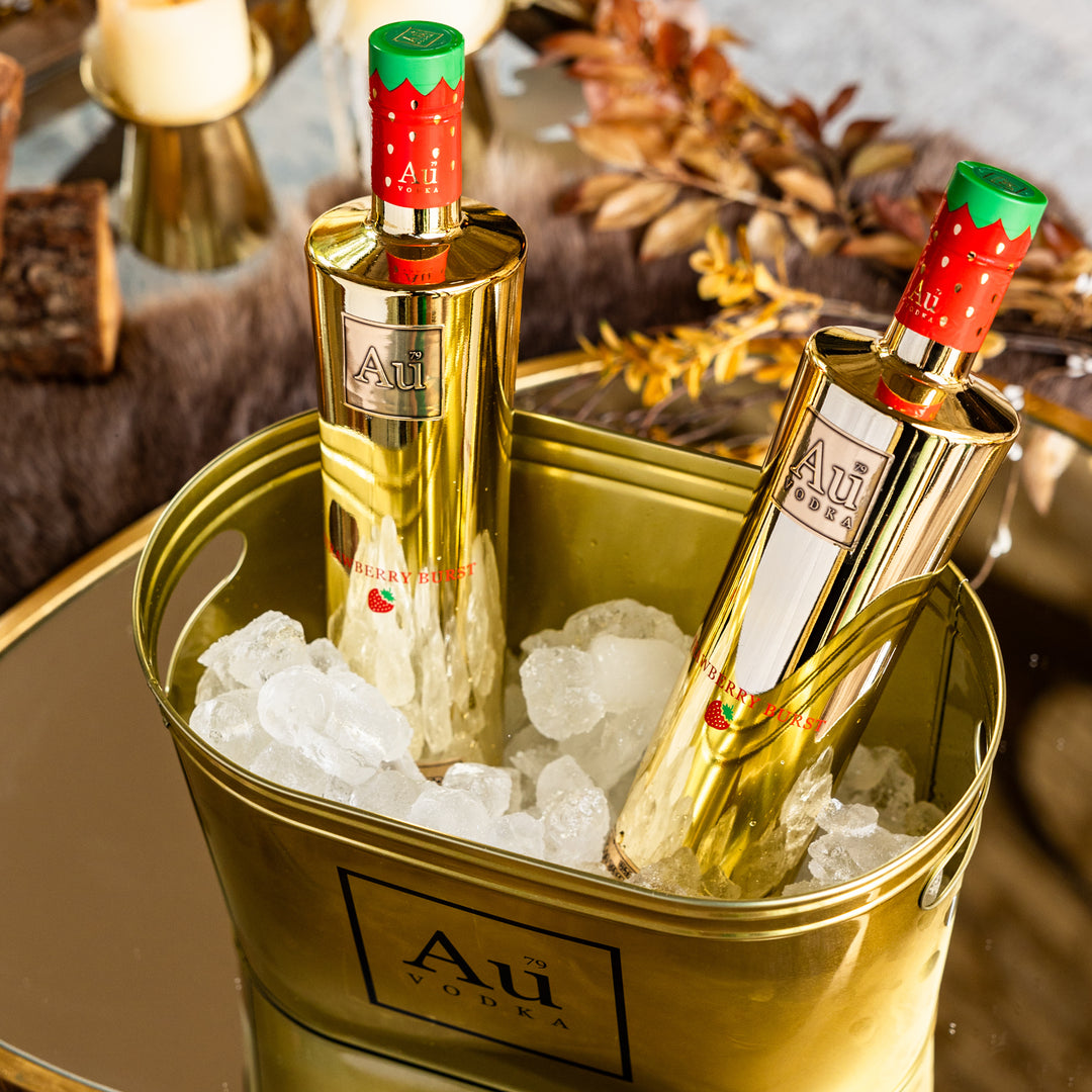 Au Gold Ice Bucket