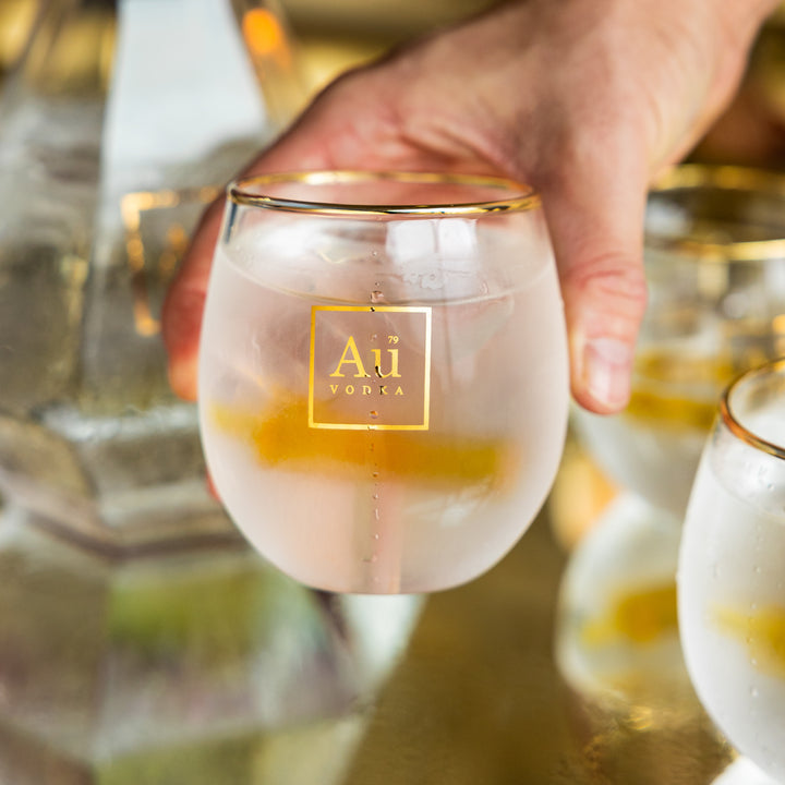 Au Bottle Glass