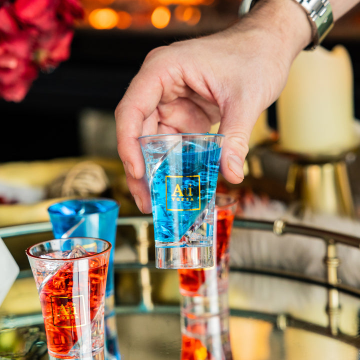 Au Spiral Shot Glass