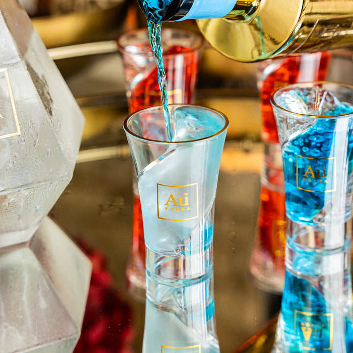 Au Spiral Shot Glass