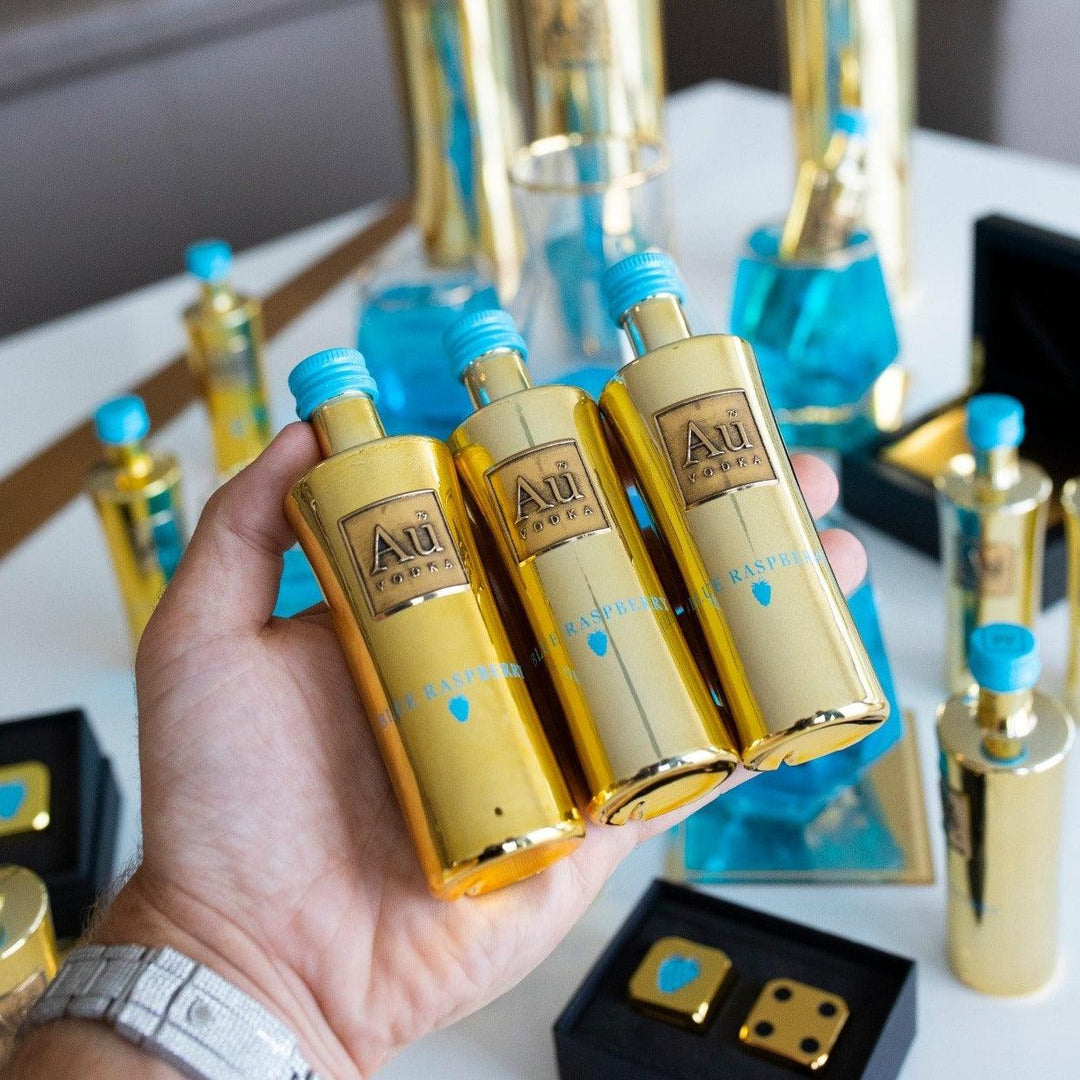 Blue Ras 50ml Bottles- Au Vodka